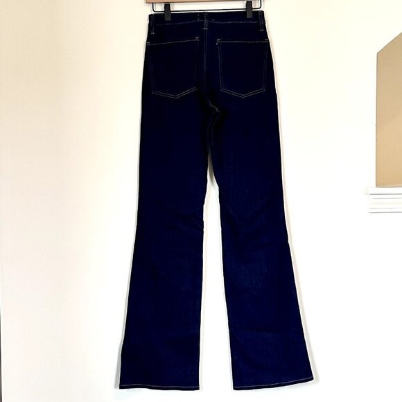 NWT L'Agence Bell Bottom Flare Blue Jeans - Size 25 - Picture 6 of 6